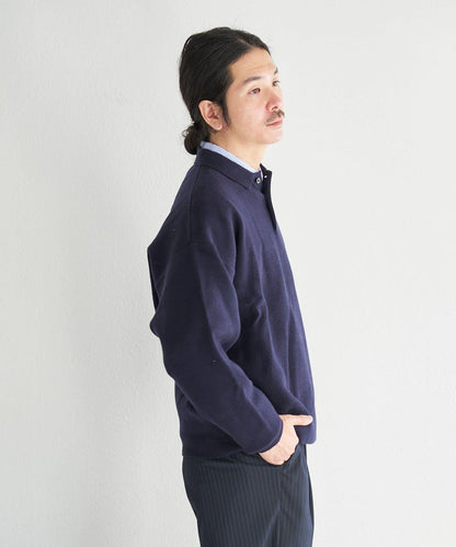 中性 BM 衛衣感針織 POLO衫