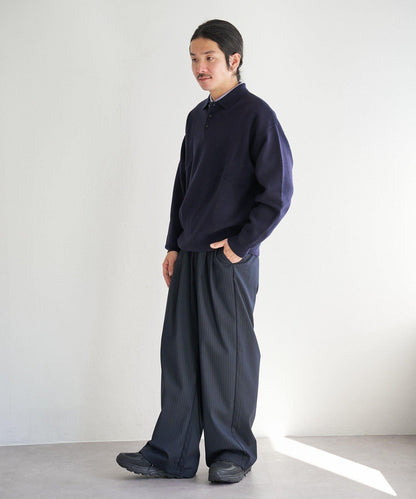 中性 BM 衛衣感針織 POLO衫