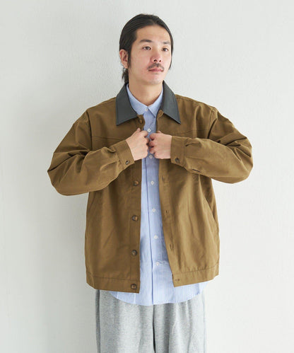 中性款 條紋 圓領襯衫 BM