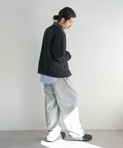 中性款 BM 皮革領短外套