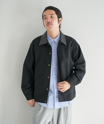 中性款 條紋 圓領襯衫 BM