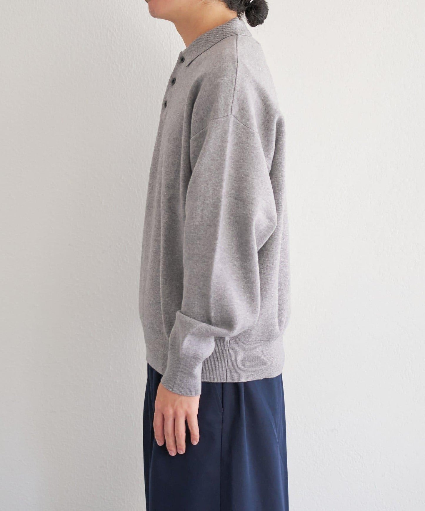 中性 BM 衛衣感針織 POLO衫