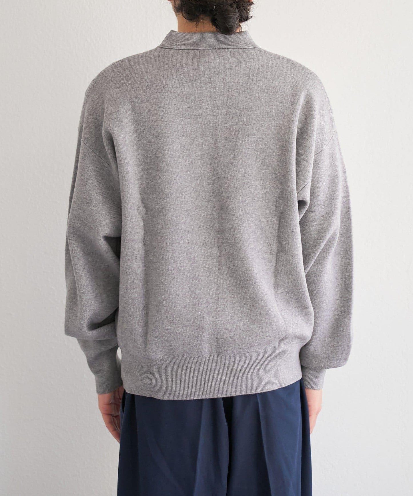 中性 BM 衛衣感針織 POLO衫