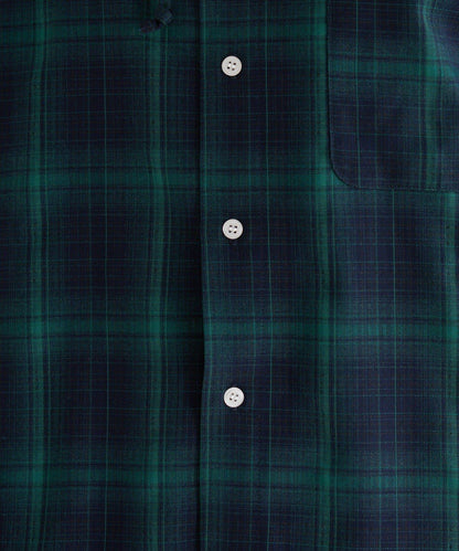 男女同款 BM 格紋連帽襯衫