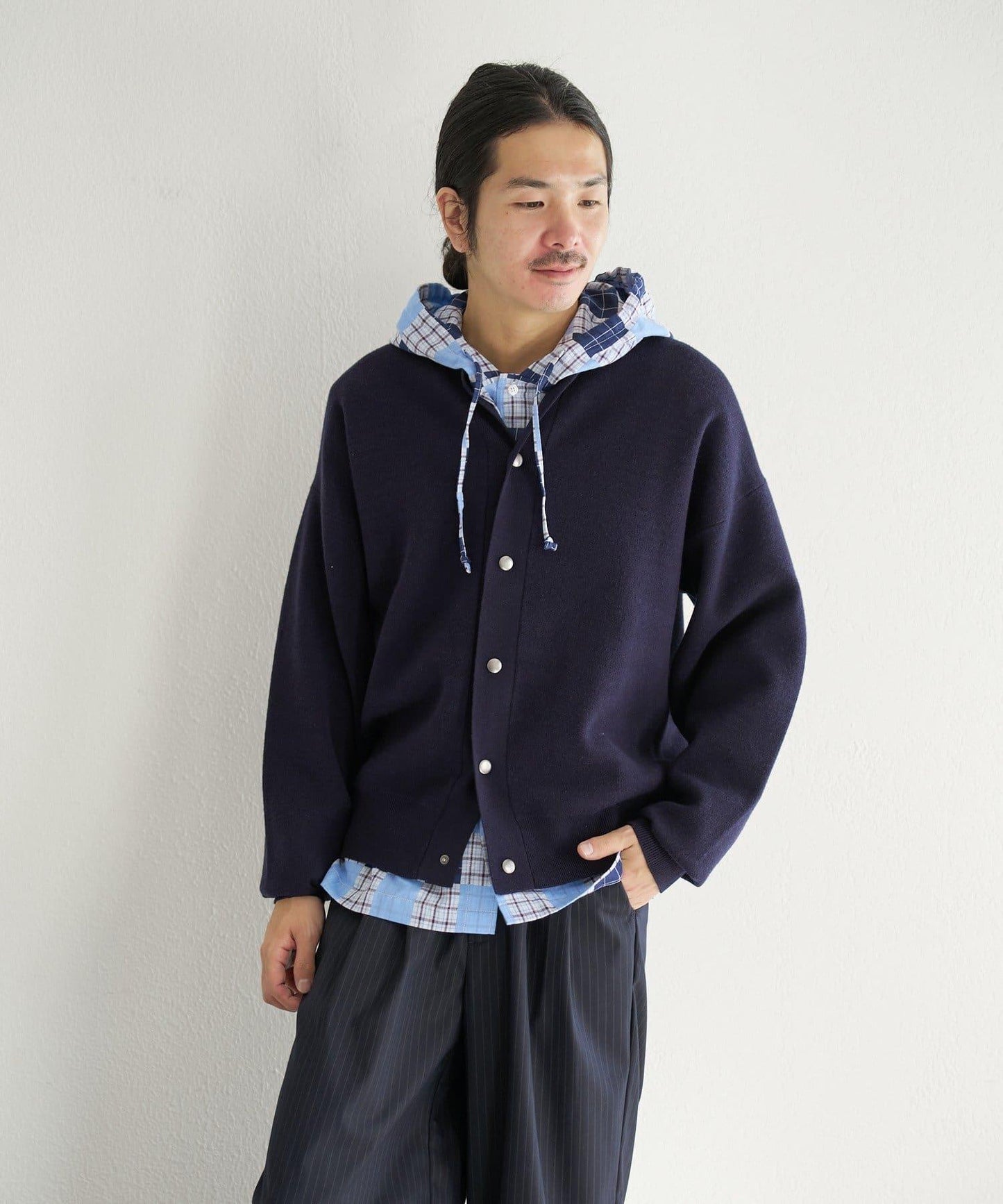 BM 衛衣風針織開衫