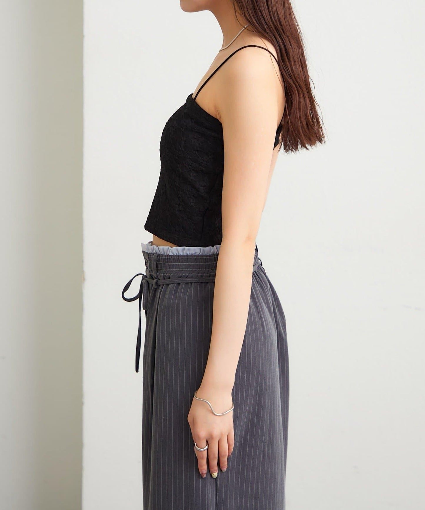 帶胸墊蕾絲吊帶背心