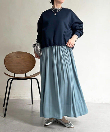 輕量複合面料 蓬鬆版型 套頭上衣