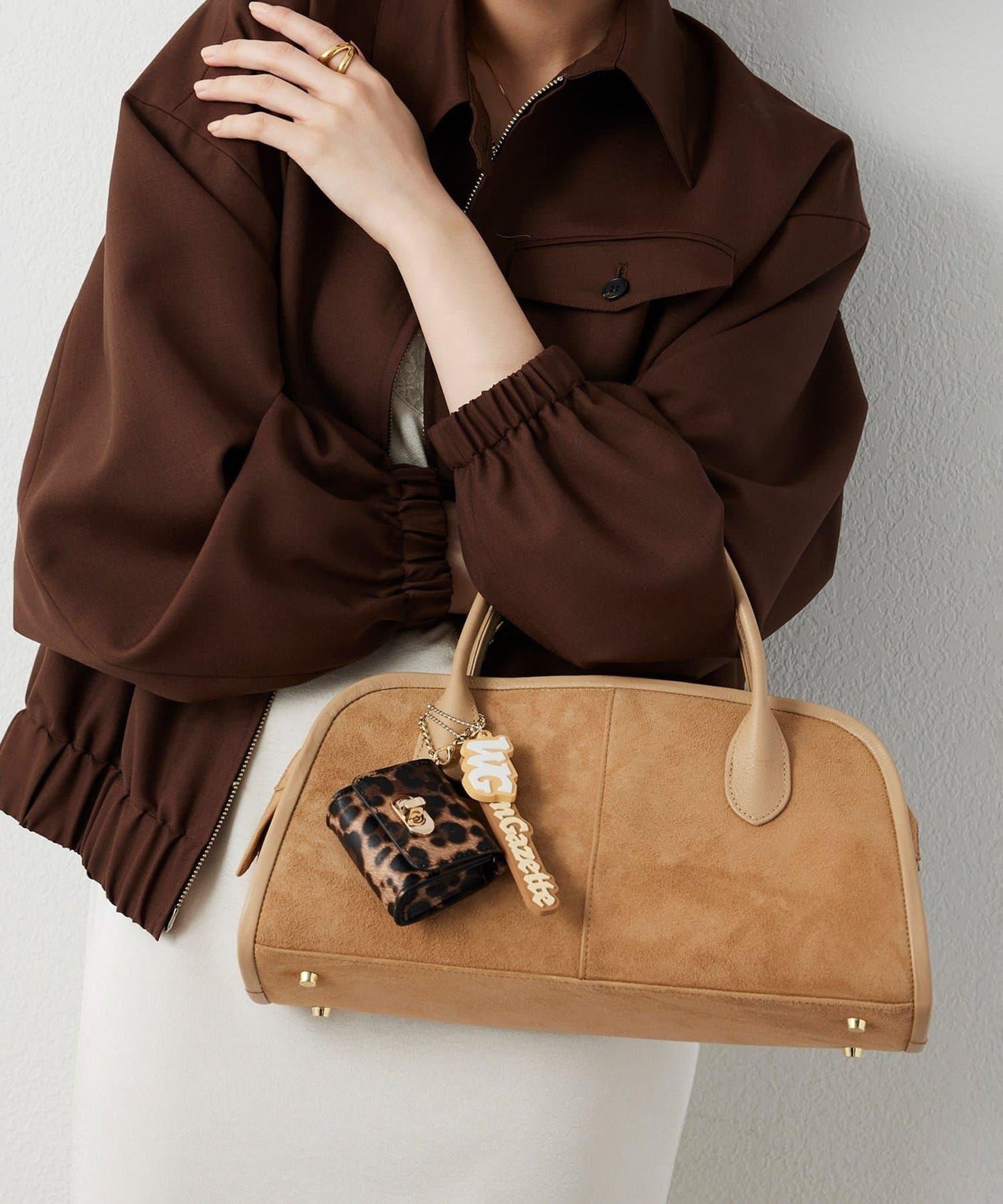 博主聯名寬版波士頓包