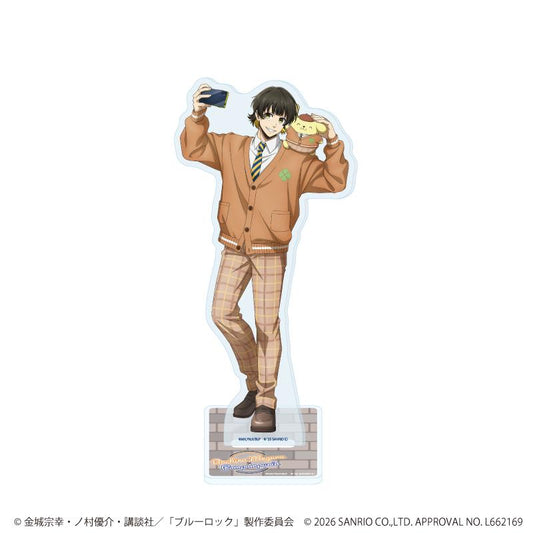 ブルーロック（藍色監獄）×サンリオ（三麗鷗） 第二弾 蜂楽廻×ポムポムプリン 亞克力立牌 35款