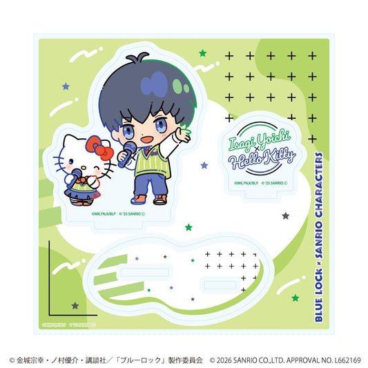 藍色監獄（藍色監獄）× サンリオ（薩麗歐） 潔世一 × Hello Kitty 亞克力立牌 01款