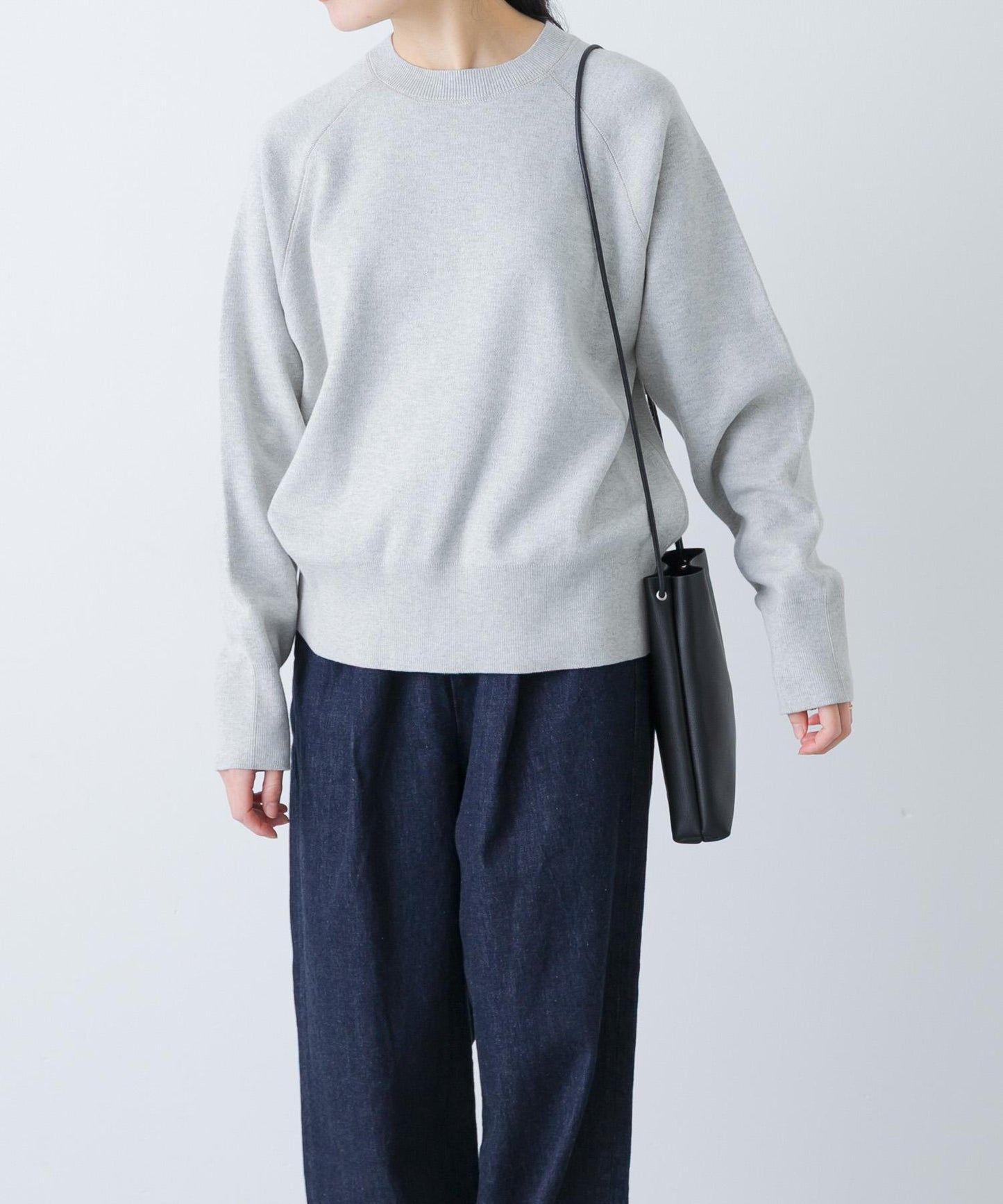 棉質衛衣風針織上衣