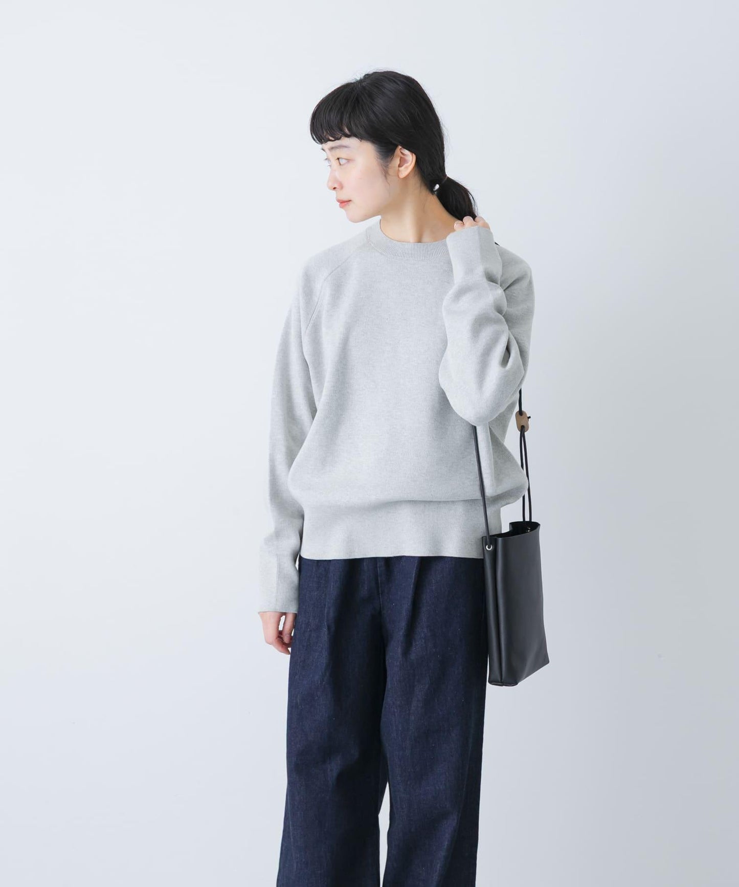 棉質衛衣風針織上衣