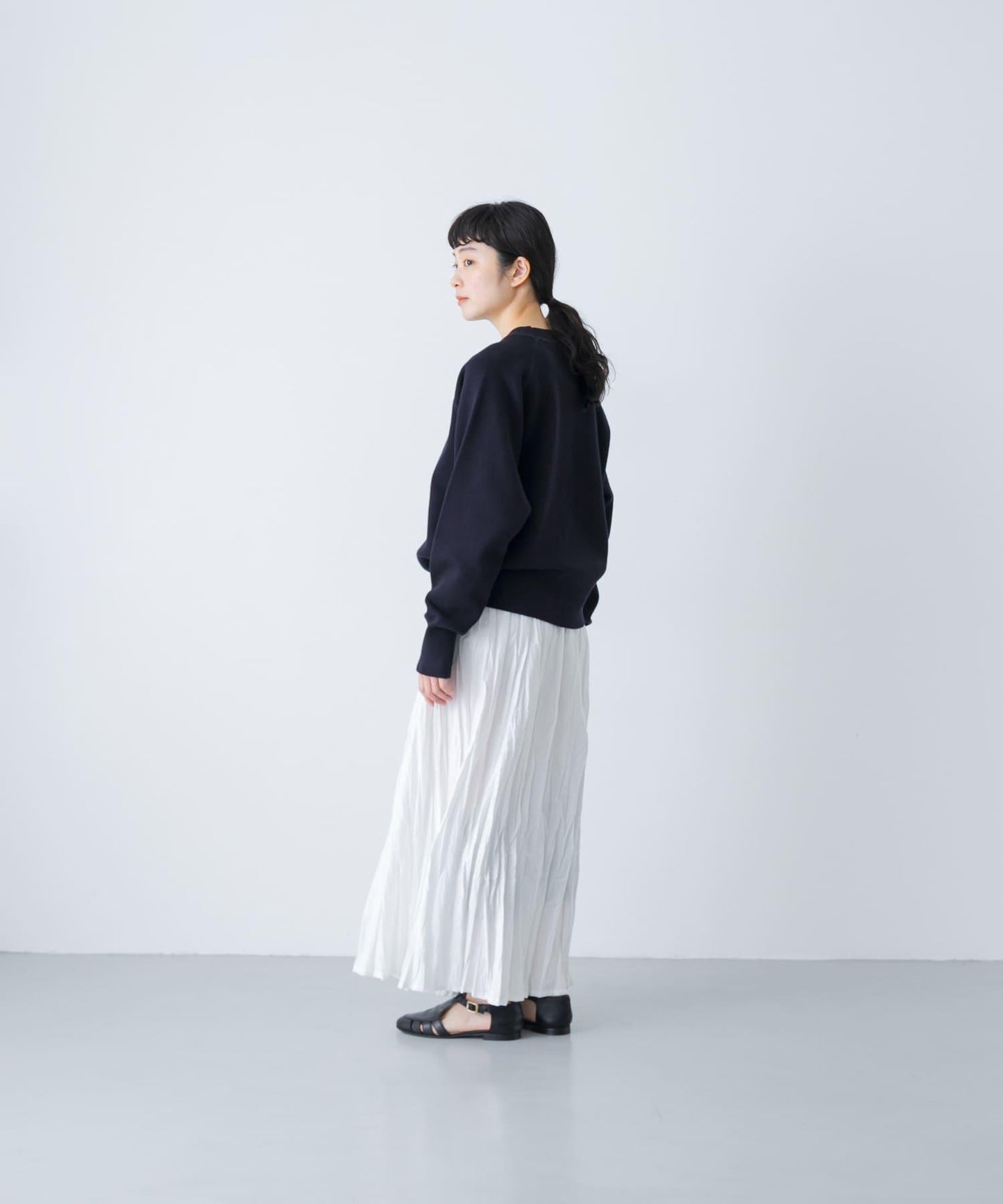 棉質衛衣風針織上衣