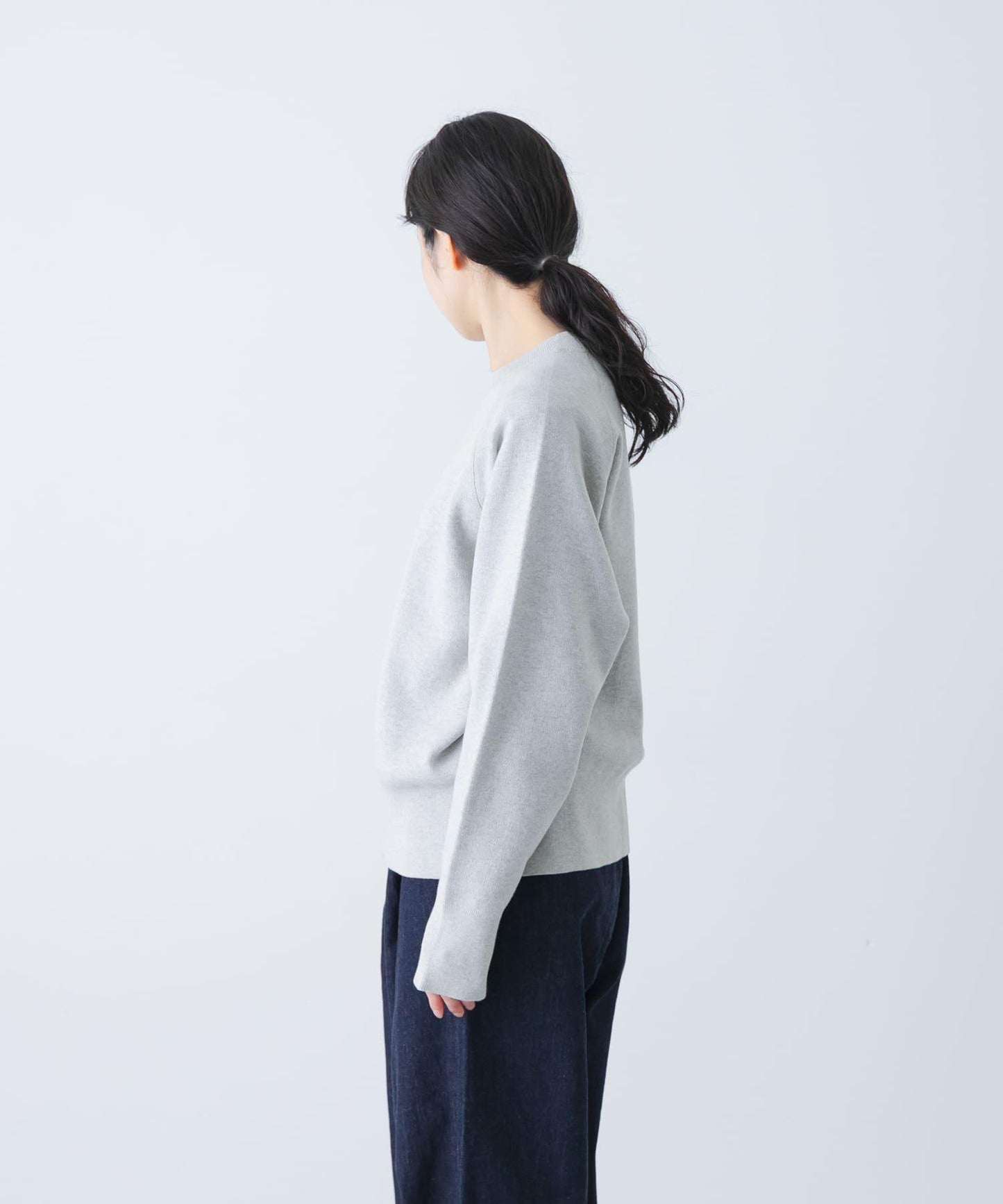 棉質衛衣風針織上衣