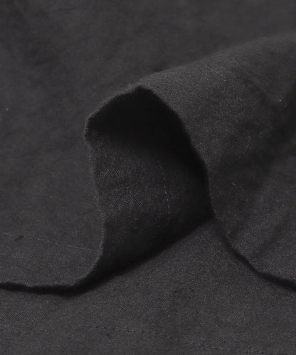 亞麻棉褶設計半身裙