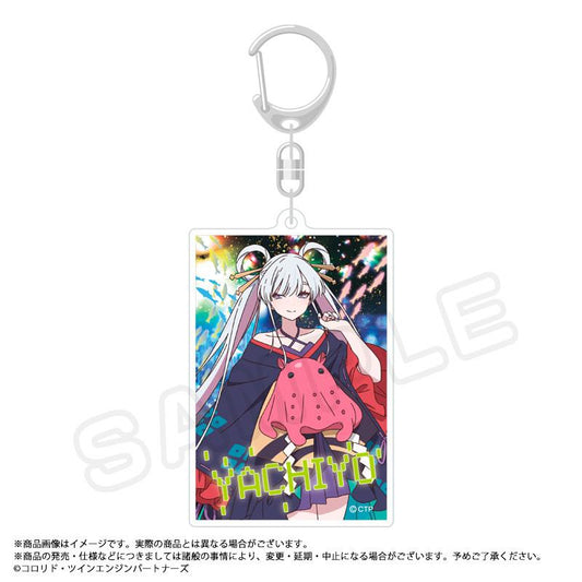 超かぐや姫！ 紐特羅系列 C款 ヤチヨ 方形鑰匙扣