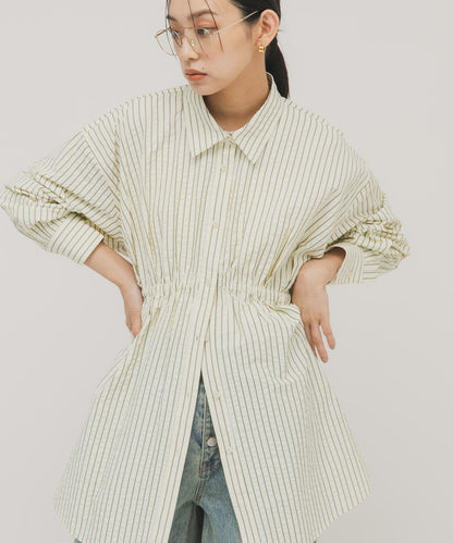 不對稱褶皺設計迷你連衣裙