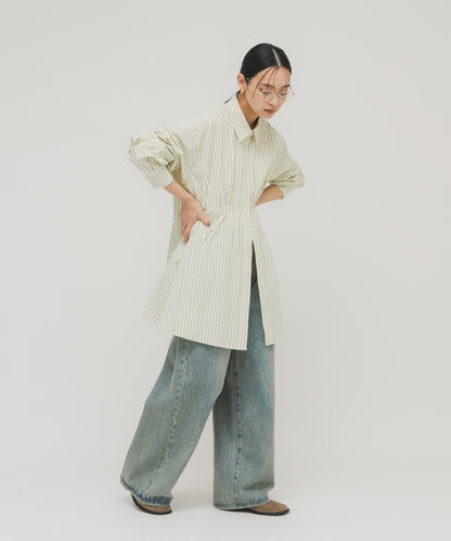 不對稱褶皺設計迷你連衣裙