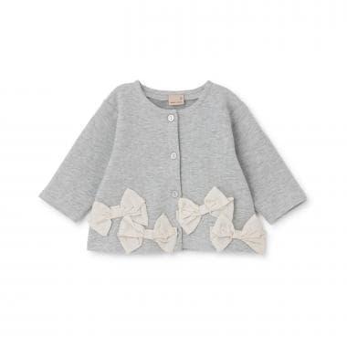 蝴蝶結設計 針織開衫