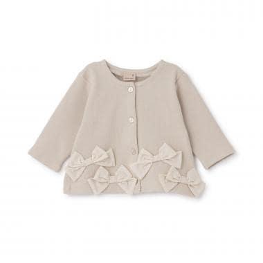 蝴蝶結設計 針織開衫