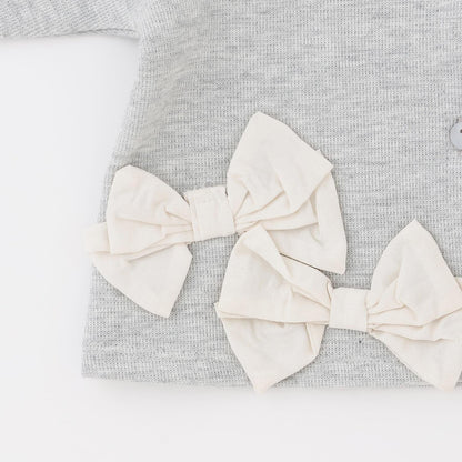 蝴蝶結設計 針織開衫