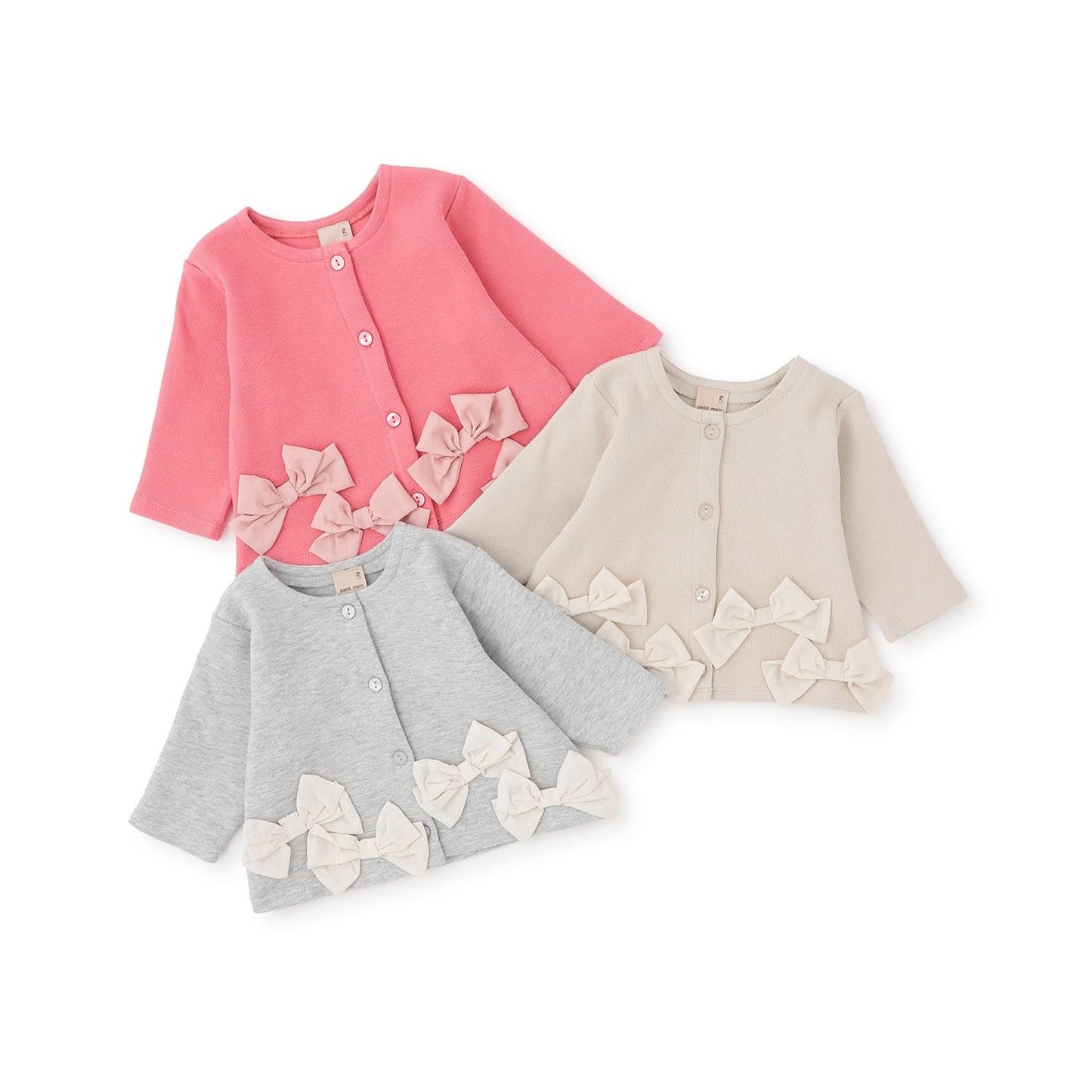 蝴蝶結設計 針織開衫