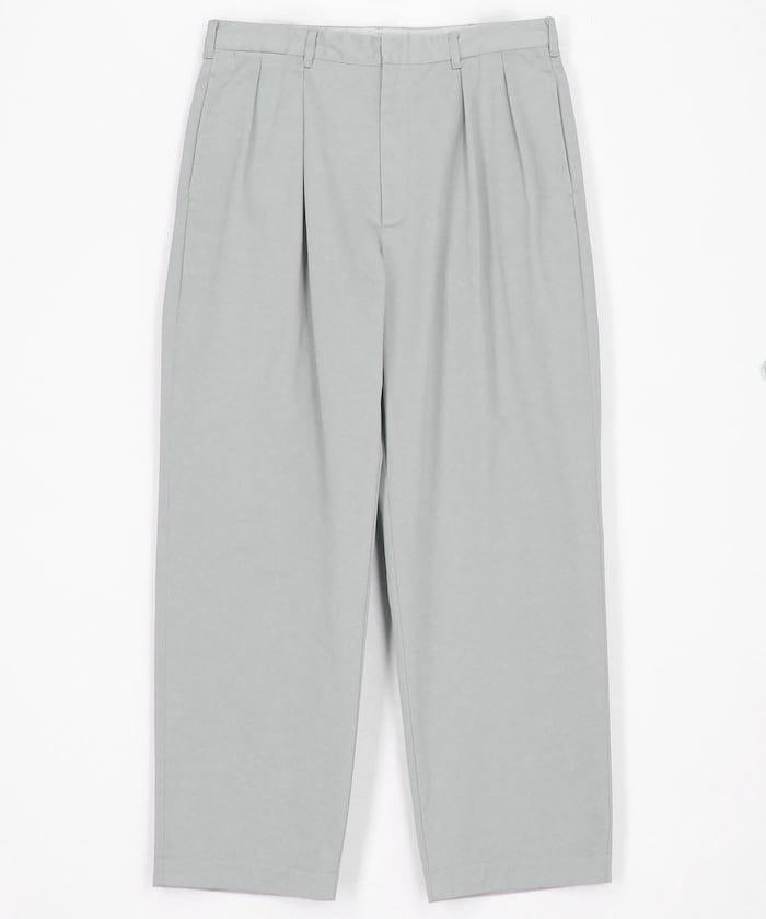 Double Pleated Chino Pants