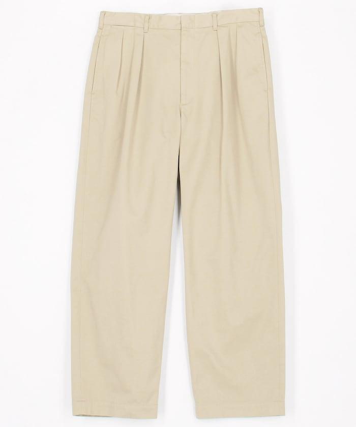 Double Pleated Chino Pants