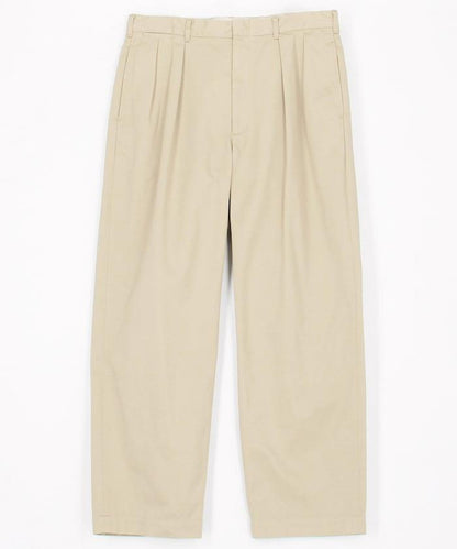 Double Pleated Chino Pants
