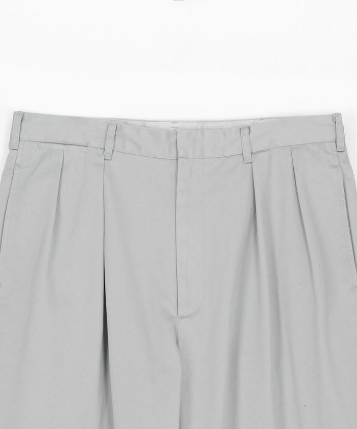 Double Pleated Chino Pants