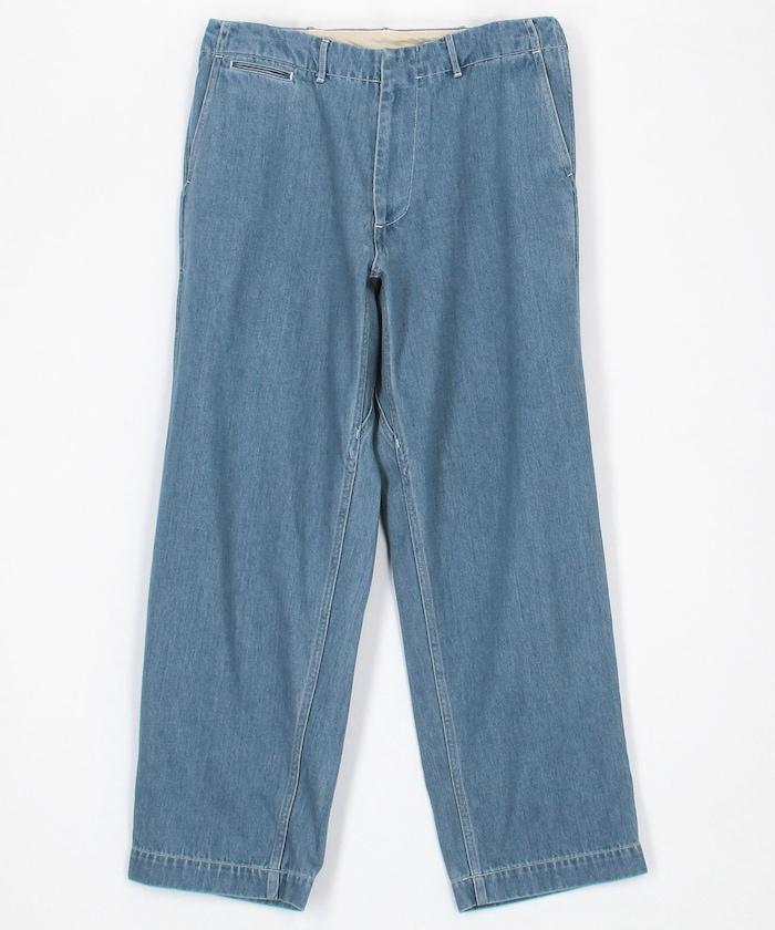 Wide Denim Pants