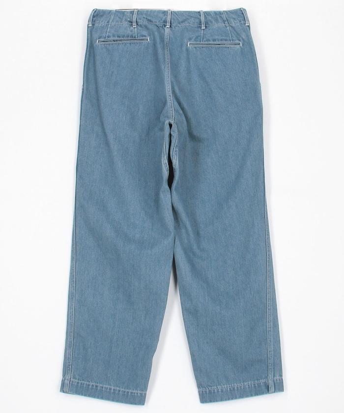 Wide Denim Pants