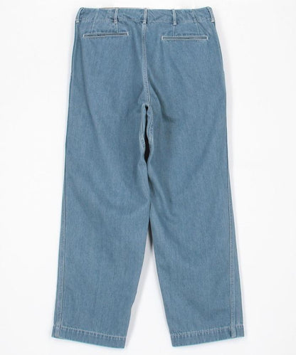 Wide Denim Pants
