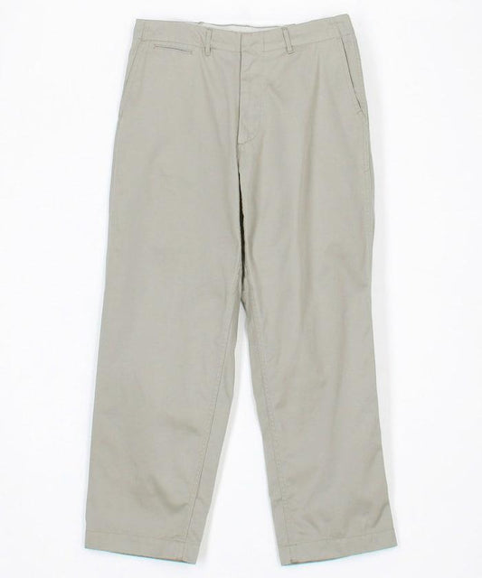 Wide Chino Pants 闊腿 斜紋棉布 褲子
