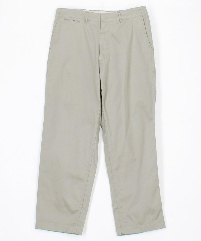Wide Chino Pants 闊腿 斜紋棉布 褲子