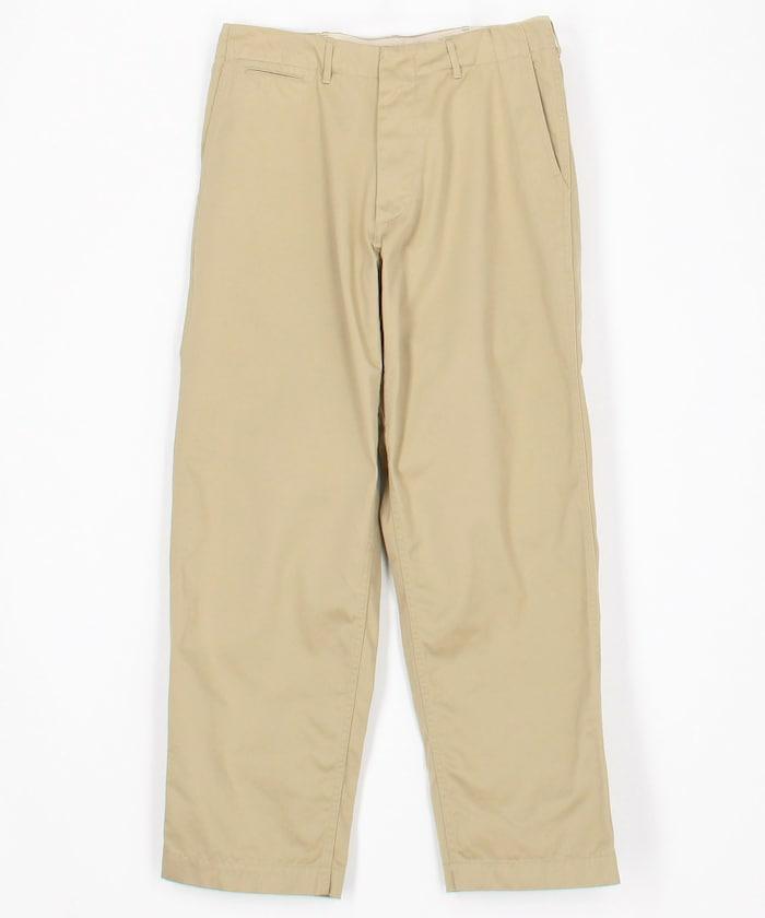 Wide Chino Pants 闊腿 斜紋棉布 褲子