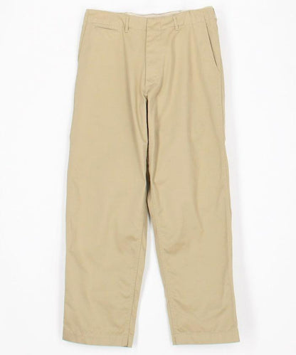 Wide Chino Pants 闊腿 斜紋棉布 褲子