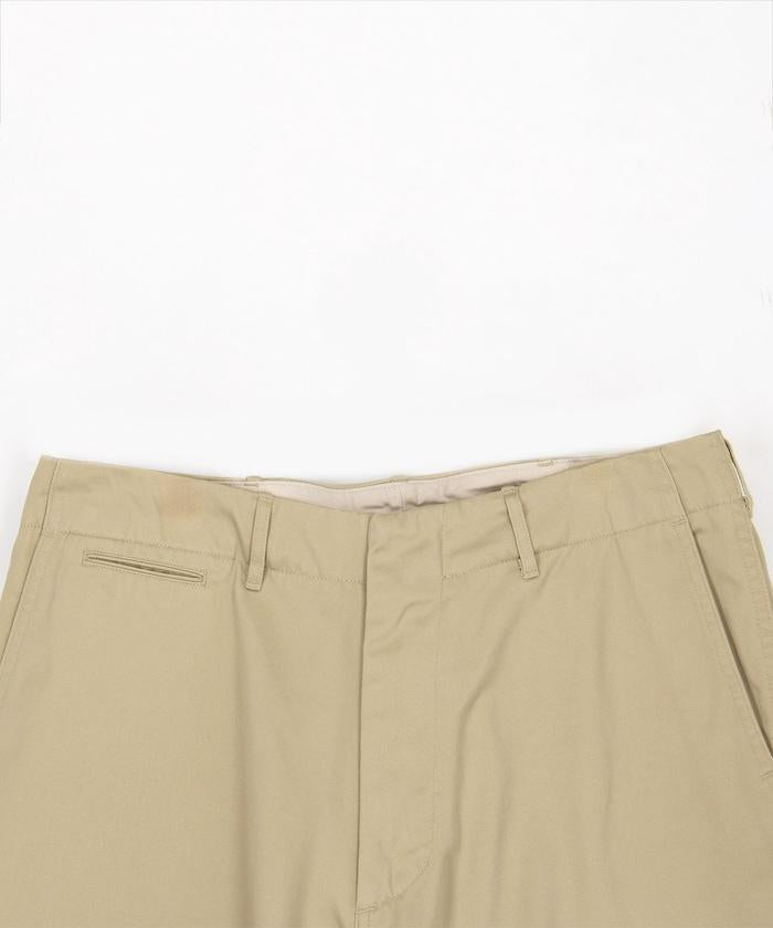 Wide Chino Pants 闊腿 斜紋棉布 褲子