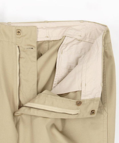 Wide Chino Pants 闊腿 斜紋棉布 褲子