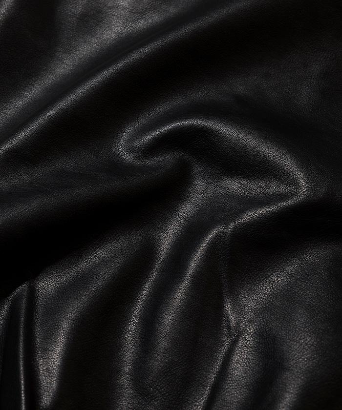 水洗做舊 仿皮質感 立領 拉鍊 短款外套