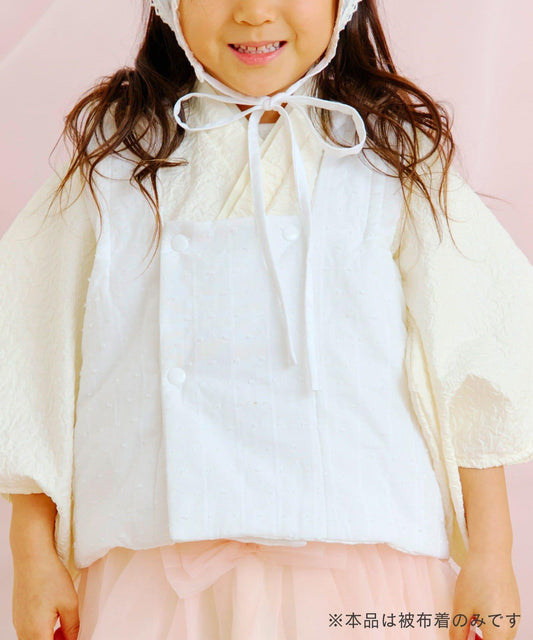 蕾絲裝飾 被布外套 女兒節款