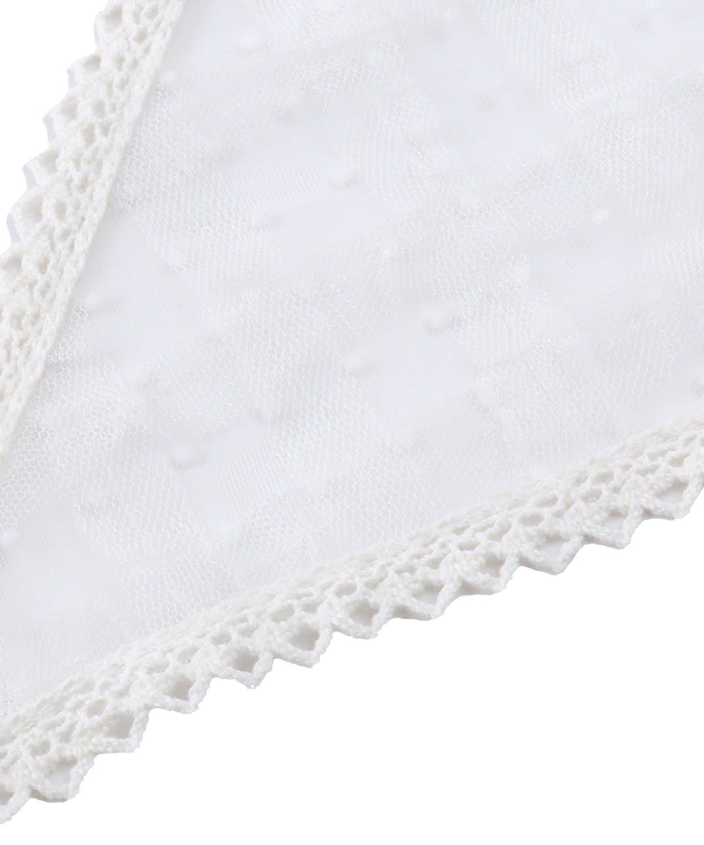 雛祭主題蕾絲頭巾