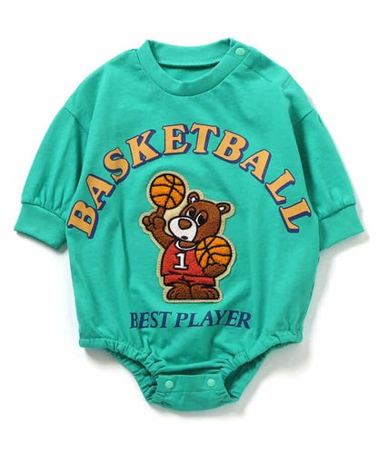 獨特毛巾繡貼 連體衣