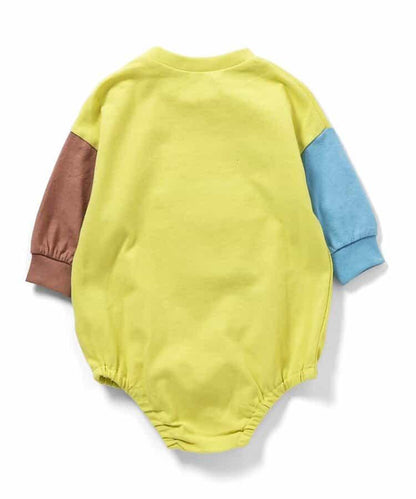 獨特毛巾繡貼 連體衣