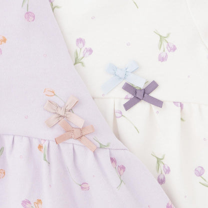 有機材質 荷葉邊設計 長袖T恤