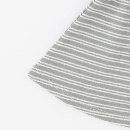 有機材質 荷葉邊設計 長袖T恤