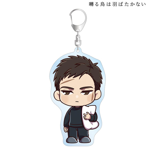 《鳴鳥不飛》（鳴鳥不飛） Q版角色系列 百目鬼 大號亞克力鑰匙扣 睡衣ver.