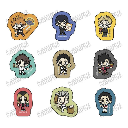 《排球少年》 角色碎片貼紙套裝 お正月ver.