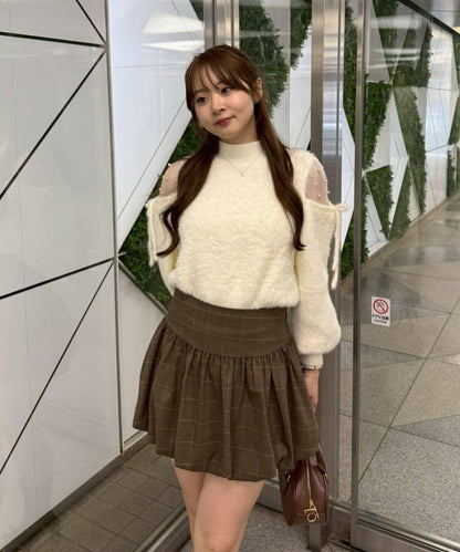 RMAF 露肌珍珠設計針織上衣