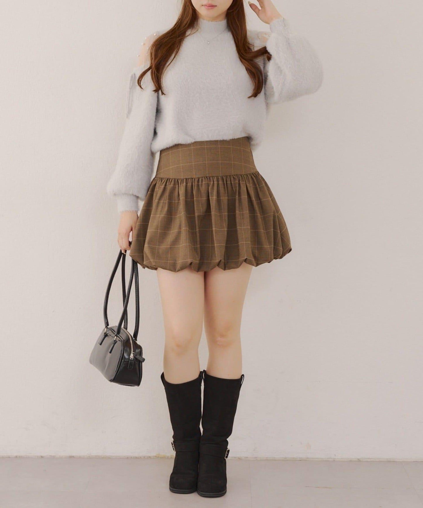 RMAF 露肌珍珠設計針織上衣